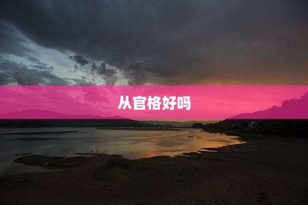 从官格好吗