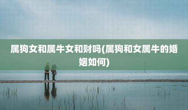 属狗女和属牛女和财吗(属狗和女属牛的婚姻如何)