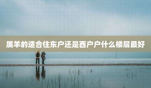 属羊的适合住东户还是西户户什么楼层最好