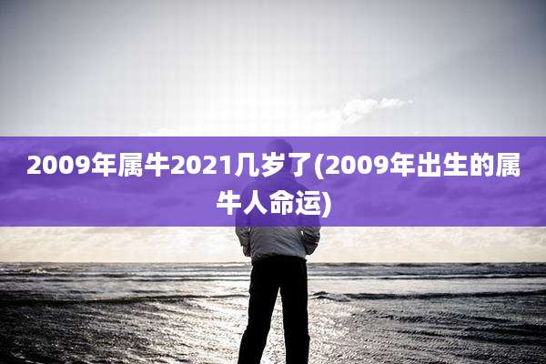 2009年属牛2021几岁了(2009年出生的属牛人命运)