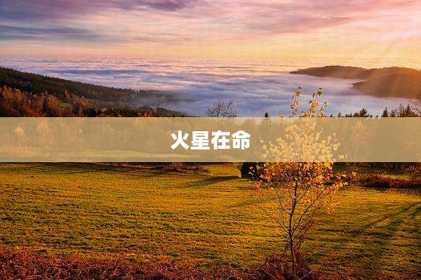 火星在命