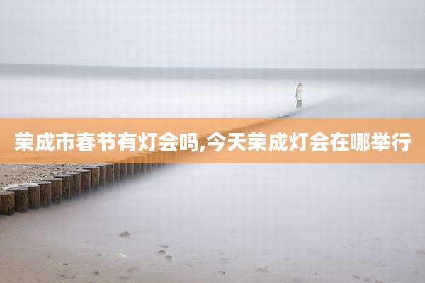 荣成市春节有灯会吗,今天荣成灯会在哪举行