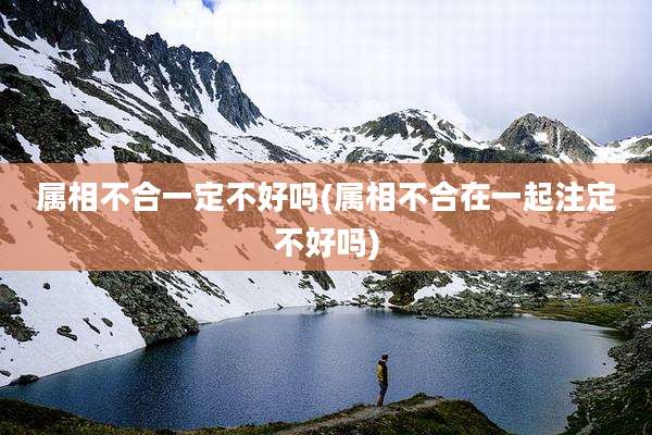 属相不合一定不好吗(属相不合在一起注定不好吗)