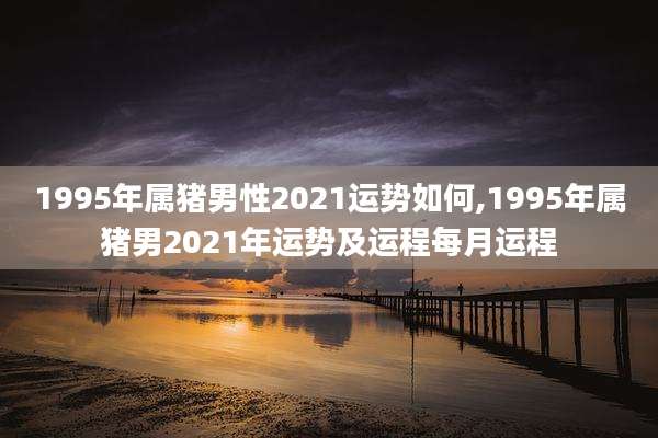 1995年属猪男性2021运势如何,1995年属猪男2021年运势及运程每月运程