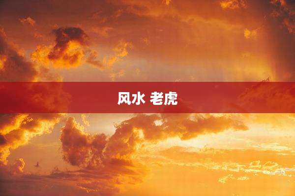 风水 老虎