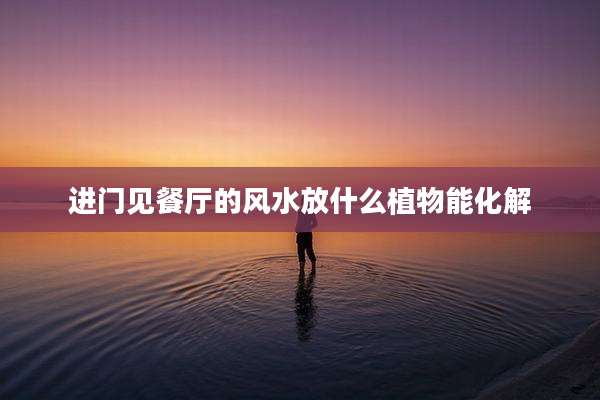 进门见餐厅的风水放什么植物能化解