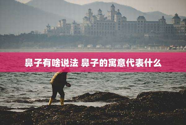 鼻子有啥说法 鼻子的寓意代表什么