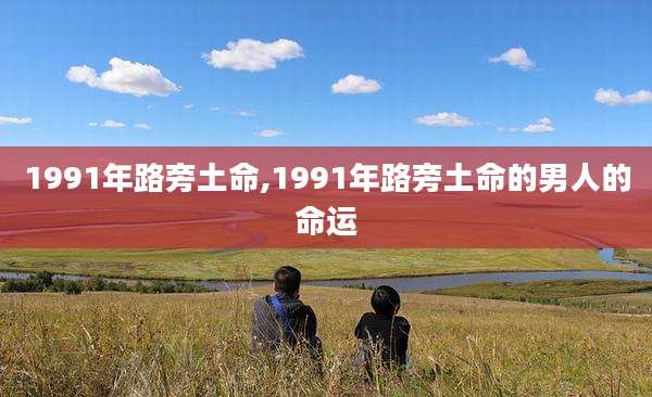 1991年路旁土命,1991年路旁土命的男人的命运