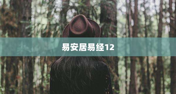 易安居易经12