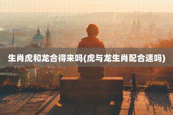 生肖虎和龙合得来吗(虎与龙生肖配合适吗)