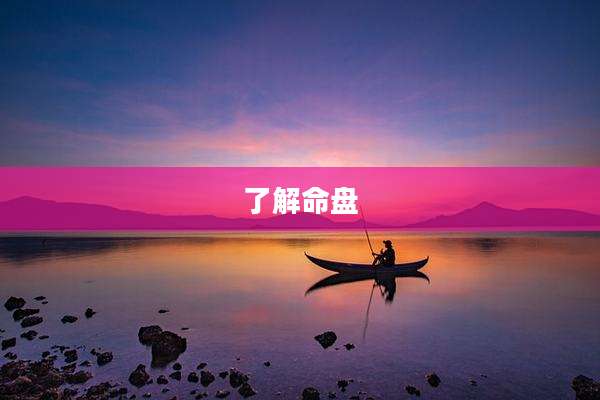 了解命盘