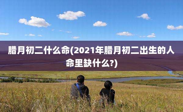 腊月初二什么命(2021年腊月初二出生的人命里缺什么?)