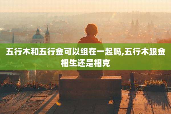 五行木和五行金可以组在一起吗,五行木跟金相生还是相克