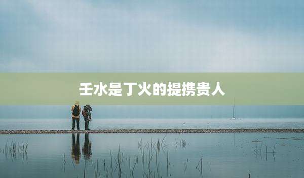 壬水是丁火的提携贵人