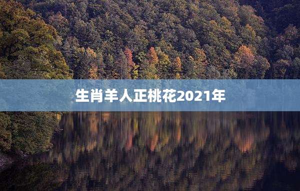 生肖羊人正桃花2021年