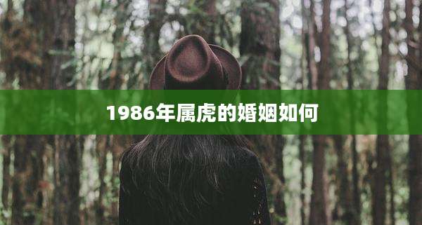 1986年属虎的婚姻如何