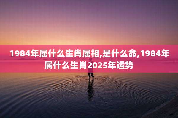 1984年属什么生肖属相,是什么命,1984年属什么生肖2025年运势