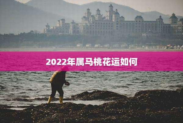 2022年属马桃花运如何