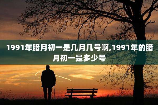 1991年腊月初一是几月几号啊,1991年的腊月初一是多少号