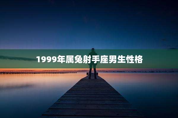 1999年属兔射手座男生性格