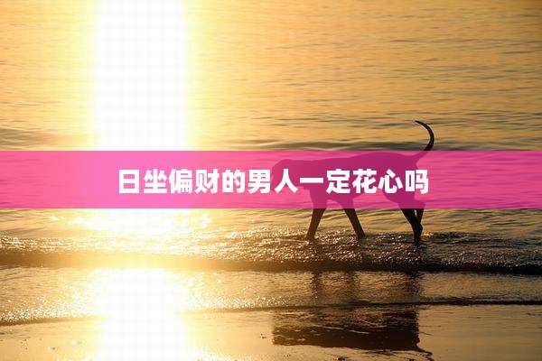 日坐偏财的男人一定花心吗