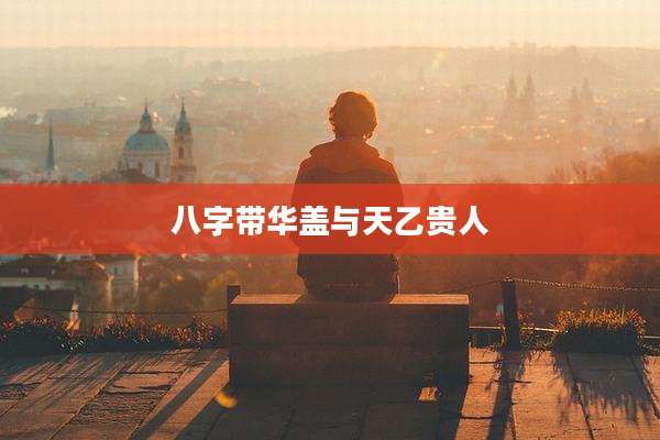 八字带华盖与天乙贵人