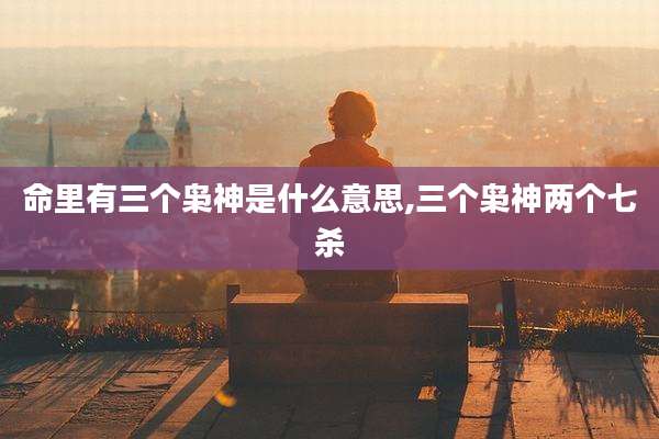 命里有三个枭神是什么意思,三个枭神两个七杀