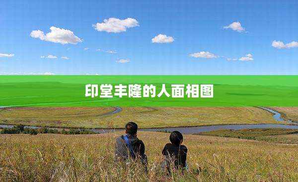 印堂丰隆的人面相图