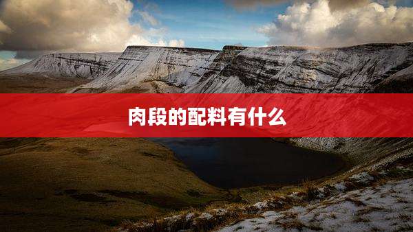 肉段的配料有什么
