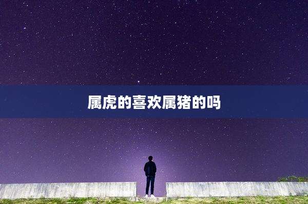 属虎的喜欢属猪的吗