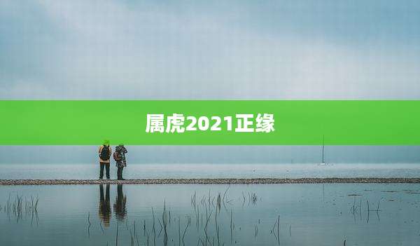 属虎2021正缘