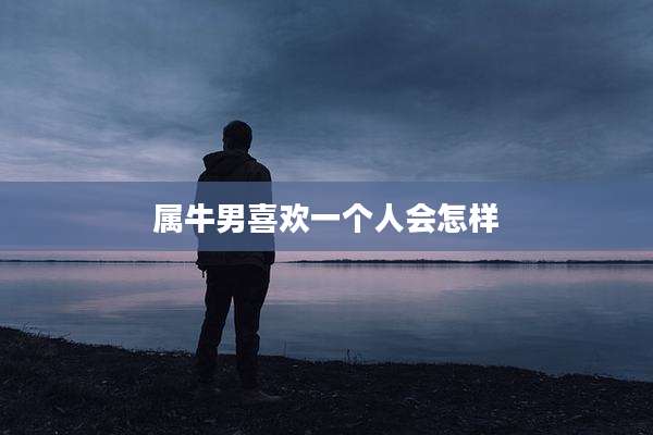 属牛男喜欢一个人会怎样