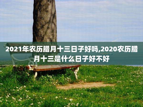 2021年农历腊月十三日子好吗,2020农历腊月十三是什么日子好不好