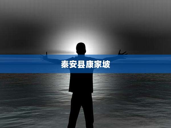 秦安县康家坡