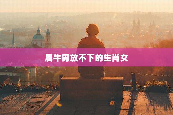 属牛男放不下的生肖女