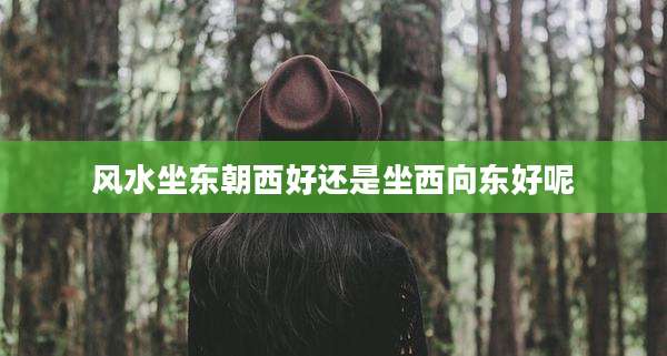风水坐东朝西好还是坐西向东好呢