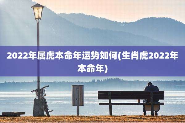 2022年属虎本命年运势如何(生肖虎2022年本命年)