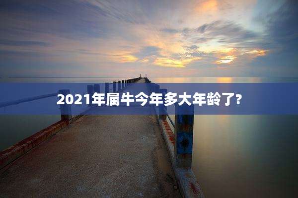 2021年属牛今年多大年龄了?