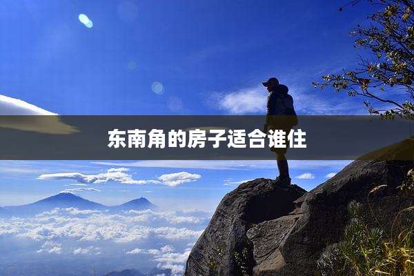 东南角的房子适合谁住