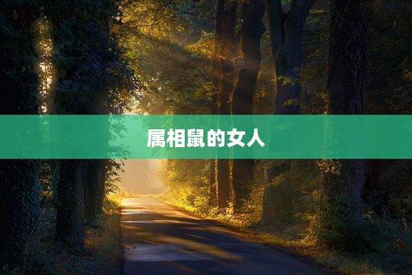 属相鼠的女人
