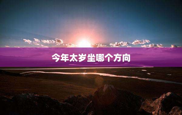 今年太岁坐哪个方向