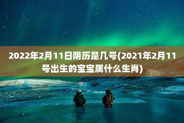 2022年2月11日阴历是几号(2021年2月11号出生的宝宝属什么生肖)