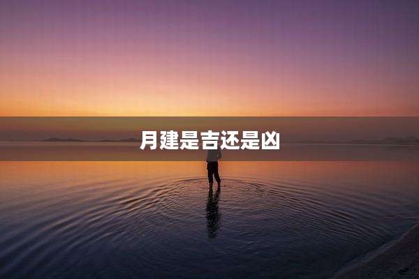 月建是吉还是凶
