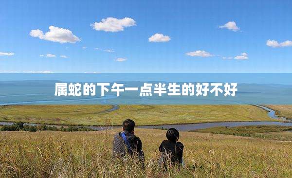 属蛇的下午一点半生的好不好