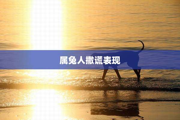 属兔人撒谎表现