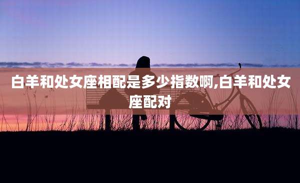 白羊和处女座相配是多少指数啊,白羊和处女座配对