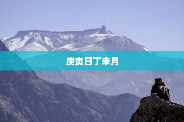 庚寅日丁未月