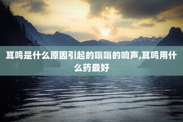 耳鸣是什么原因引起的嗡嗡的响声,耳鸣用什么药最好