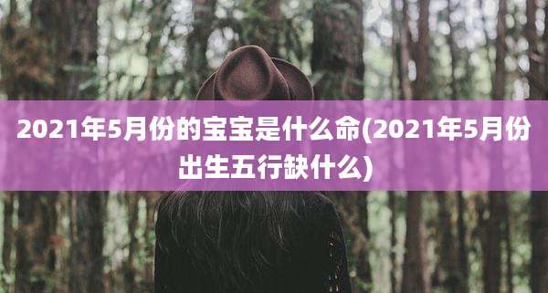 2021年5月份的宝宝是什么命(2021年5月份出生五行缺什么)
