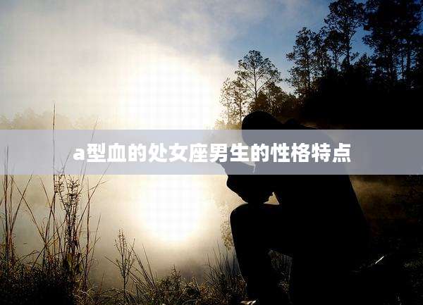 a型血的处女座男生的性格特点